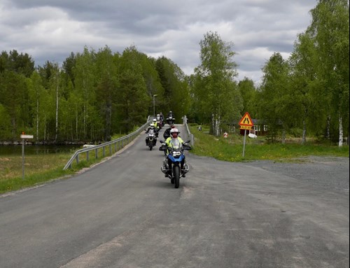Söderhamnsgänget anländer till Fågelsjö
