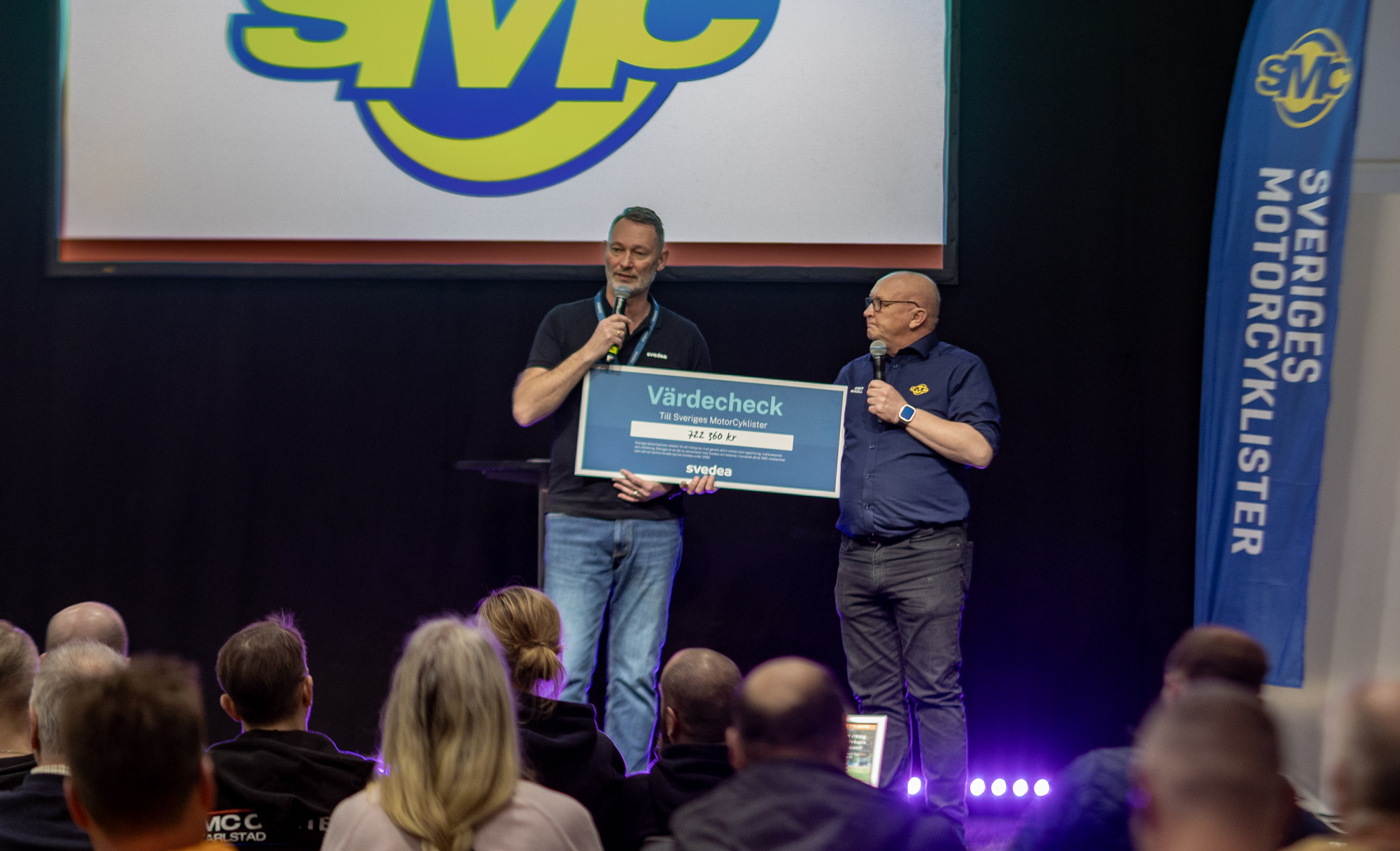 Svedea stöttar SMC – tillsammans för ett tryggare och bättre motorcykelliv