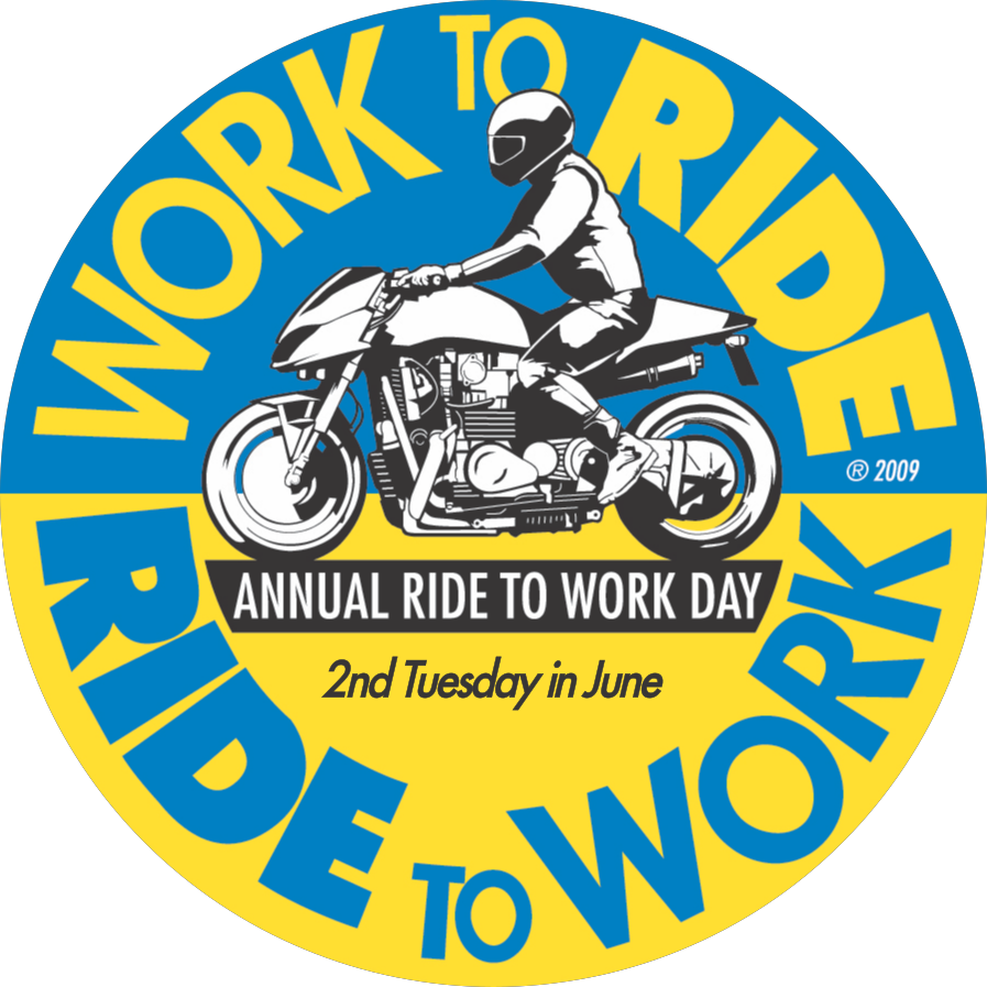 Ride To Work Day imorgon den 9 juni!
