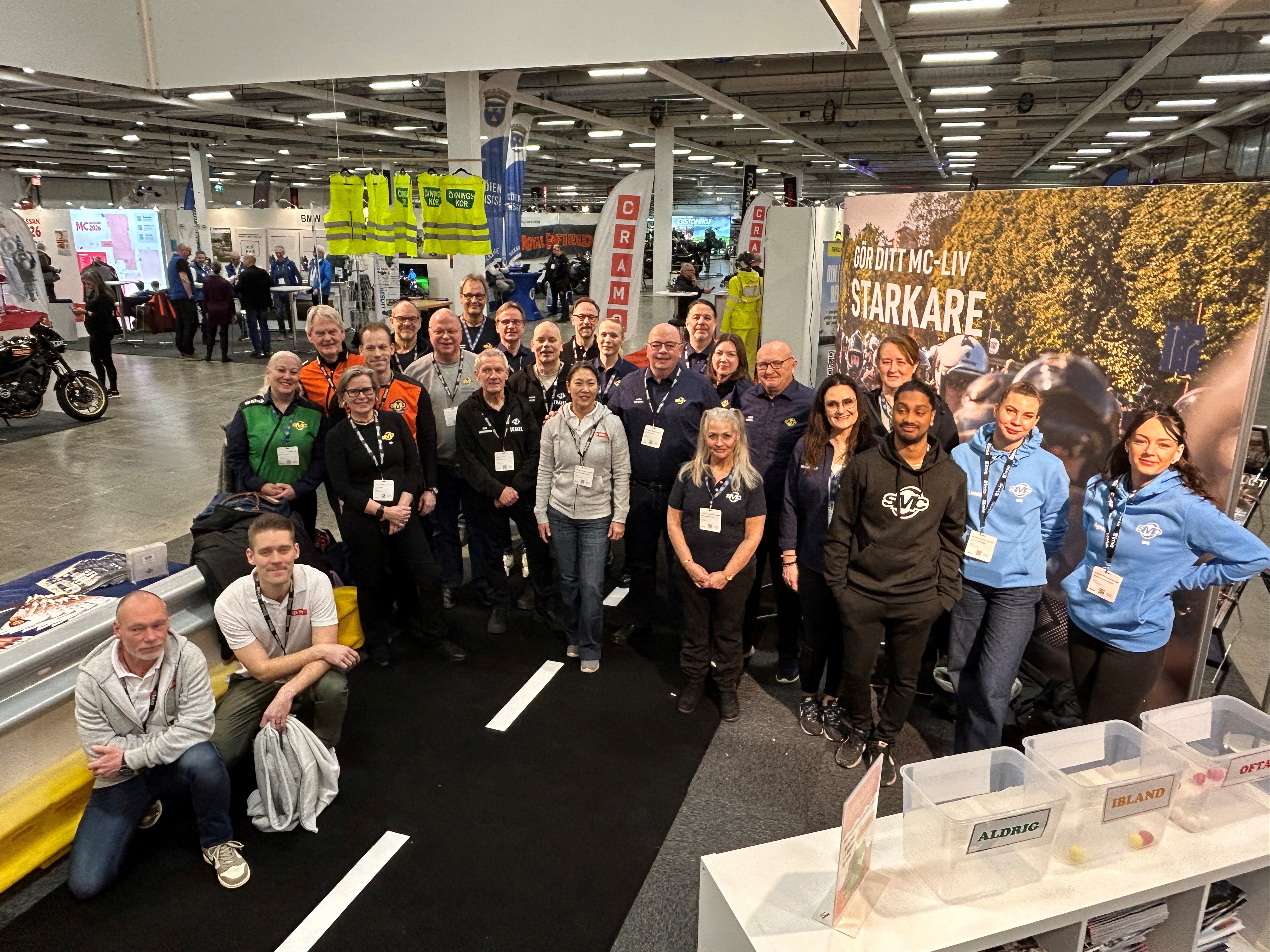 SMC på plats på MC-mässan – välkommen att besöka oss!