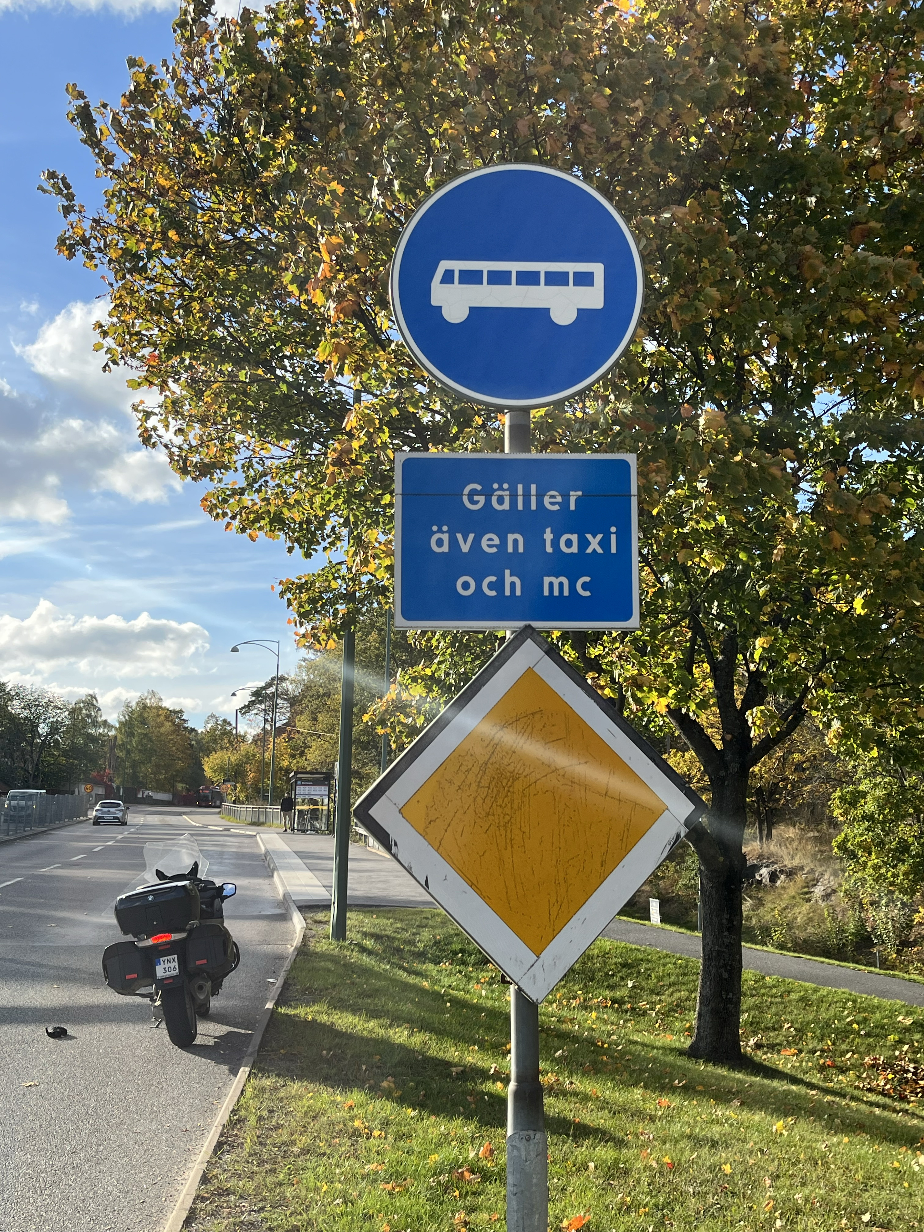 Nationell policy för MC i kollektivtrafikkörfält