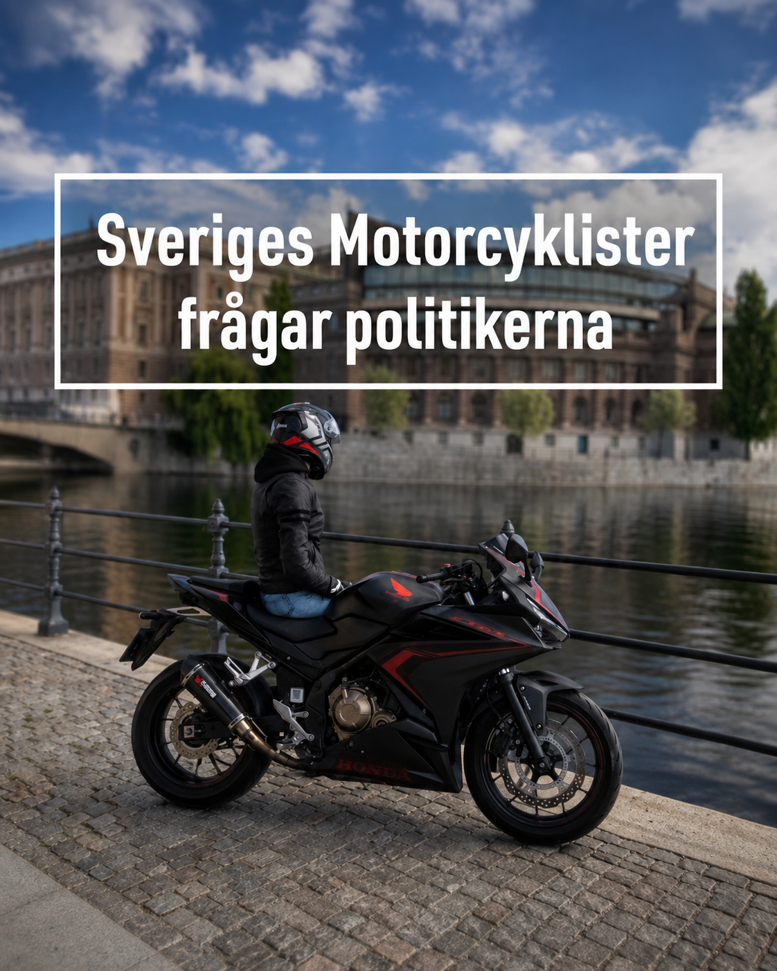 Sveriges Motorcyklister frågar politikerna inför valet