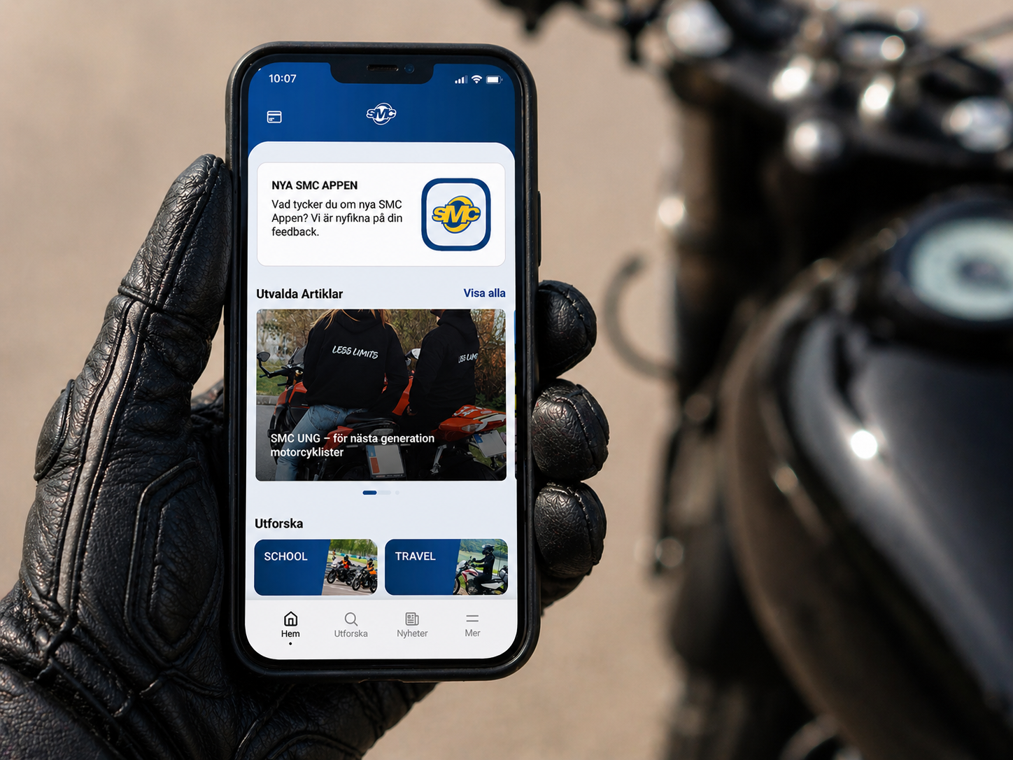 Nu samlar vi hela SMC i din mobil